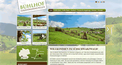 Desktop Screenshot of buehlhof-hofsgrund.de